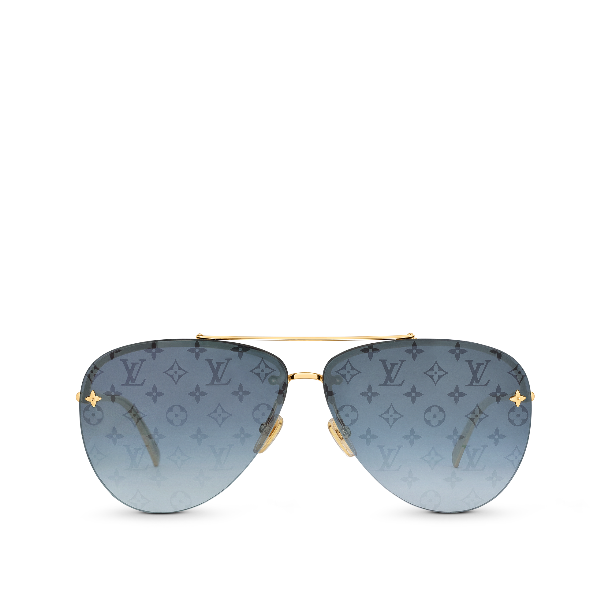 Louis Vuitton Sunglasses Z0165u LV Super Vision Metal Pilot